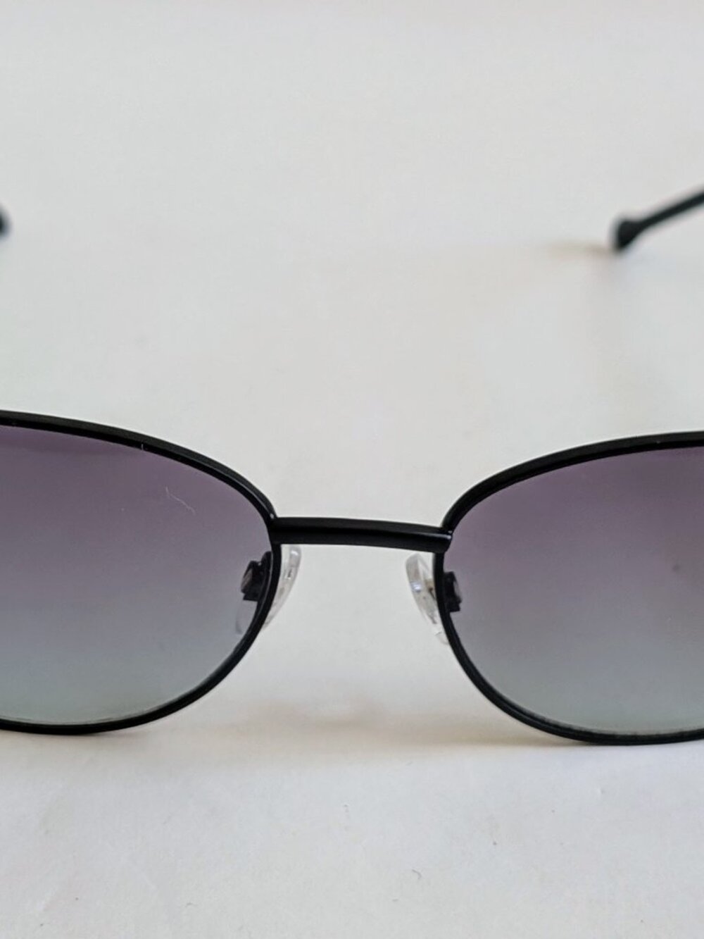 NWT Vintage 90's Large Square Metal Combo Sport Sunglasses (M. Black)
